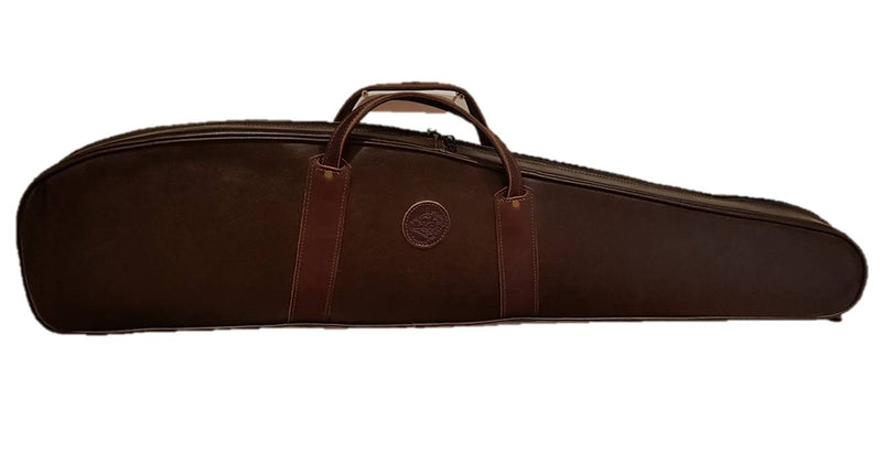Funda acolchada para rifle montado con visor en polipiel asas tipo mochila