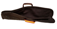 Funda para escopeta desmontada repetidora o semiautomática en piel tipo maleta 94x22 cm