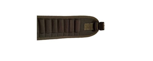 Canana en cordura verde tubos elásticos para calibre 12