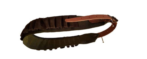 Canana porta cartuchos, cordura camuflaje cualquier calibre
