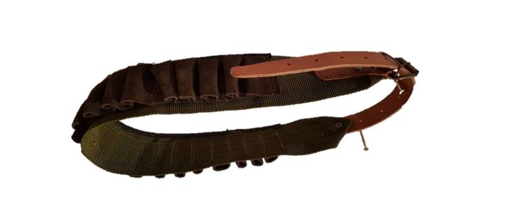 Canana porta cartuchos, cordura camuflaje cualquier calibre