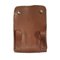 Cartuchera de piel para llevar 4 polichokes