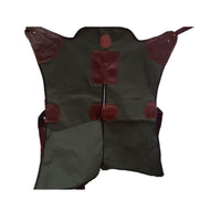 Zahon hombre cordura verde con refuerzos en cuero.