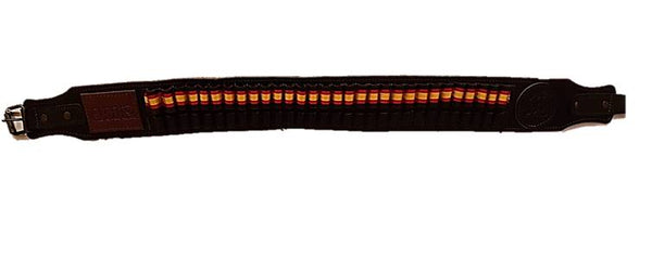 Canana en piel para 30 balas con Bandera de España