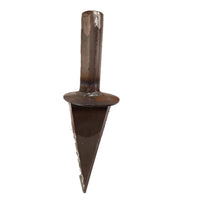 Machete tipo azada manual  para sacar las trufas