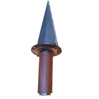 Machete tipo azada manual  para sacar las trufas con mango en cuero