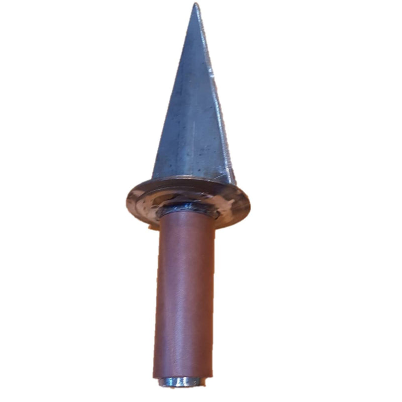 Machete tipo azada manual  para sacar las trufas con mango en cuero