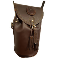 Bolsa ojeo piel fabricada en nuestro taller artesanal