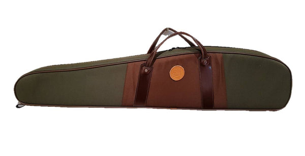 Funda acolchada para rifle con visor en cordura kaki 120 cm