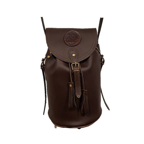 Bolsa ojeo piel fabricada en nuestro taller artesanal