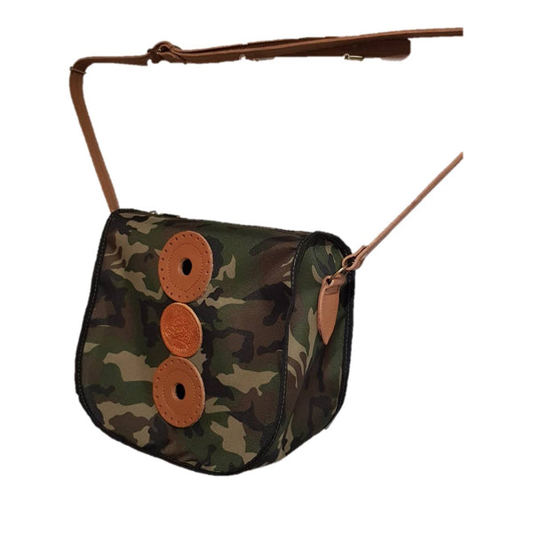 Talego para trasportar 2 hurones en color camuflaje
