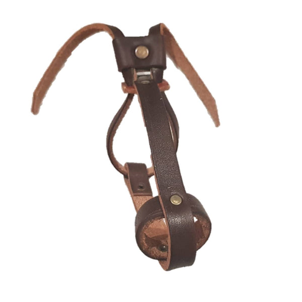 Bozal hurón Hembra fabricado en cuero