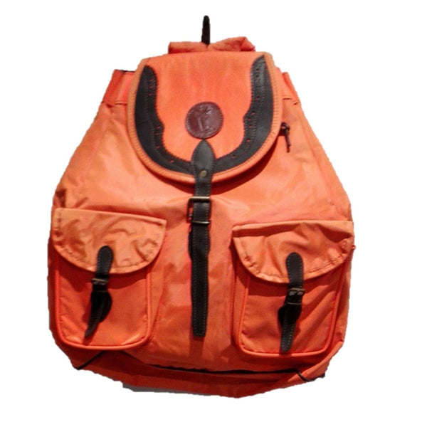 Mochila de caza grande en naranja, fabricada en cordura
