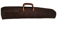 Funda para escopeta desmontada repetidora o semiautomática en piel tipo maleta 94x22 cm