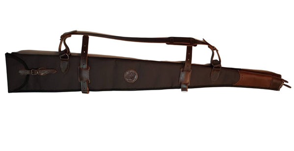 Funda doble para escopeta con puntera cosida a mano en Cordura