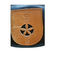 Morral trufero en piel artesanal