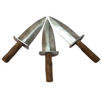 Machete Trufero de acero inoxidable con mango en madera