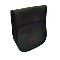 Una bolsa de ojeo-Bolsa portacartuchos en coruda porta documentos para llevar en el cinturón