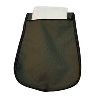 Una bolsa de ojeo-Bolsa portacartuchos en coruda porta documentos para llevar en el cinturón