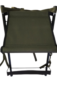 Silla Mochila Plegable para Caza y Senderismo, Estructura Metálica, color camuflaje