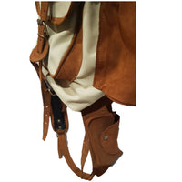 Mochila de caza con canana,con botellero lateral