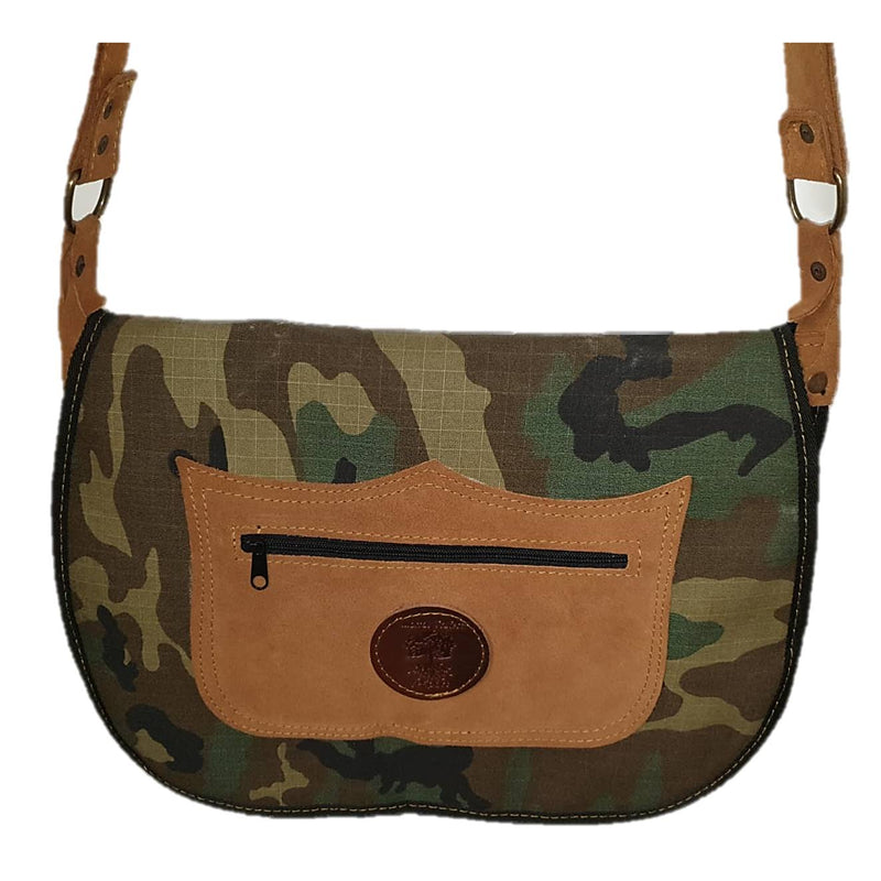 Morral trufero lona en color cauflaje