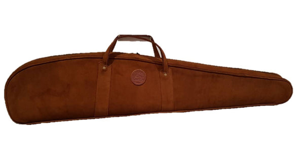 Funda acolchada en serraje para rifle montado con visor 120 cm