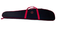Funda acolchada en cordura negra para rifle montado con visor 120 cm