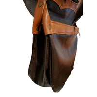 Morral trufero en piel artesanal