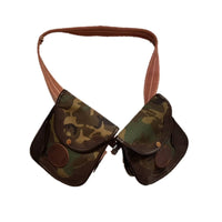 Faltriquera camuflaje dos bolsas con cinturón incluido