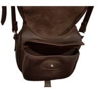 Morral en piel para mujer