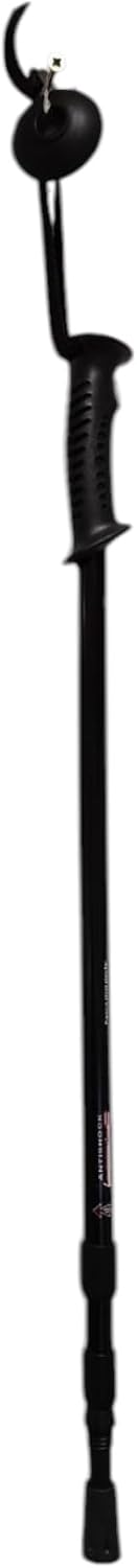 Bastón (Pareja) trekking fabricado en aluminio extensible 66-135 cm negro