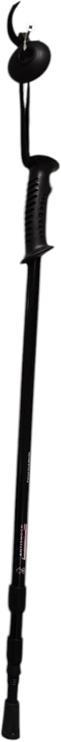 Bastón (Pareja) trekking fabricado en aluminio extensible 66-135 cm negro