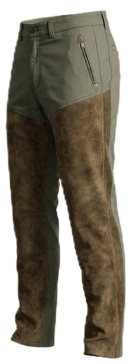 Pantalón de Caza para Hombre con Refuerzo Frontal en Serraje
