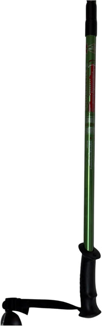 Bastón (Pareja) trekking fabricado en aluminio extensible 66-135 cm verde